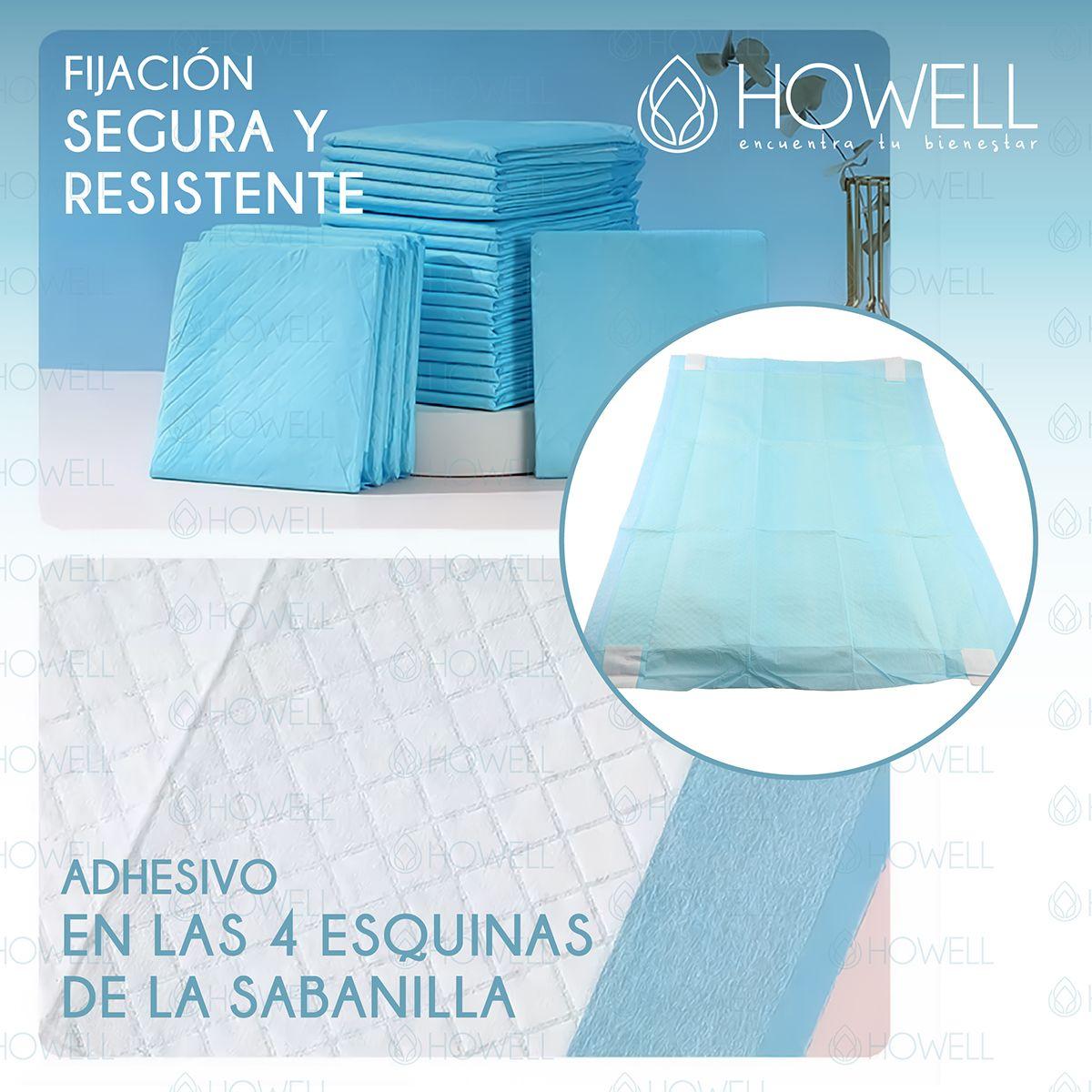Sabanilla Adulto Protector Cama 90x60cm 40 unidades-5