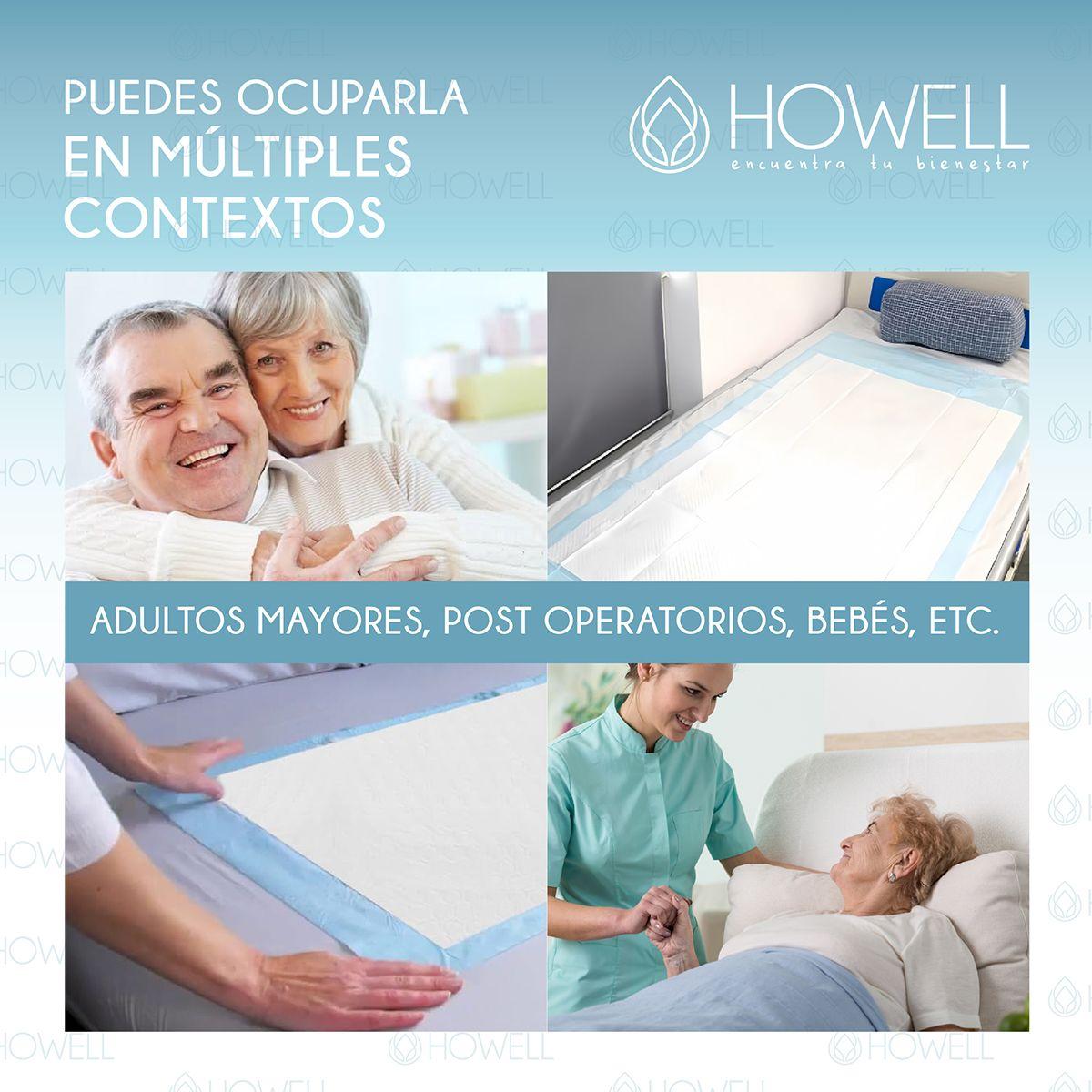 Sabanilla Adulto Protector Cama 90x60cm 40 unidades-8