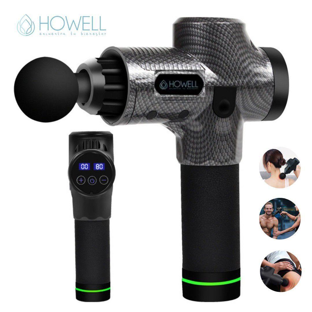 Pistola De Masajes Howell Profesional Masajeador Muscular-8