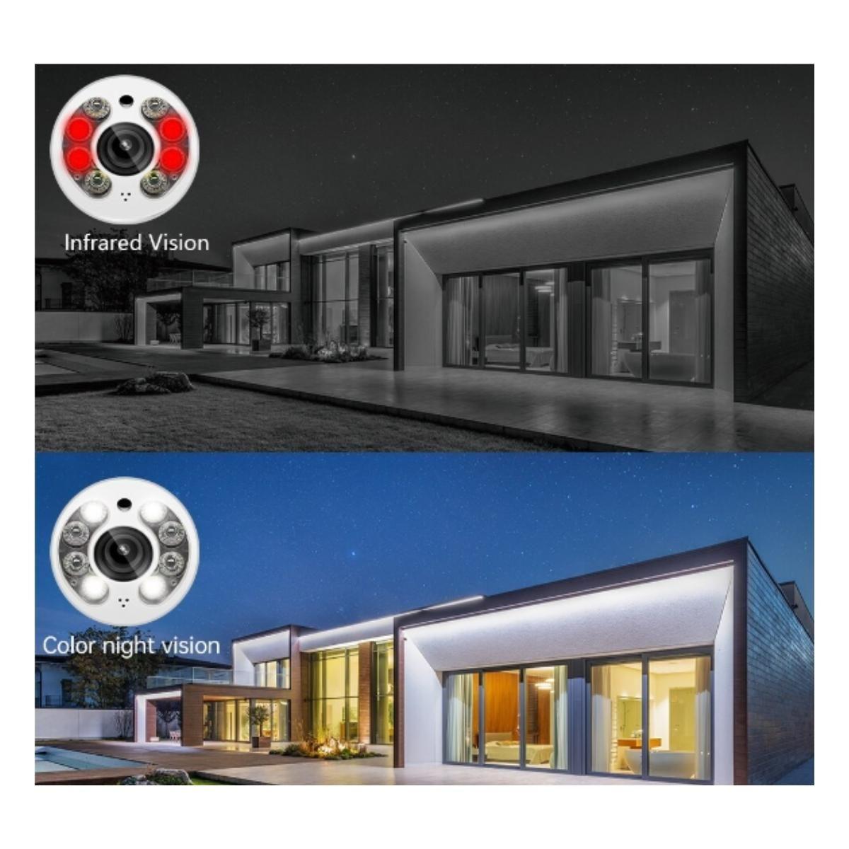 Pack X2 Camara De Seguridad Inalambrica Exterior Wifi-5