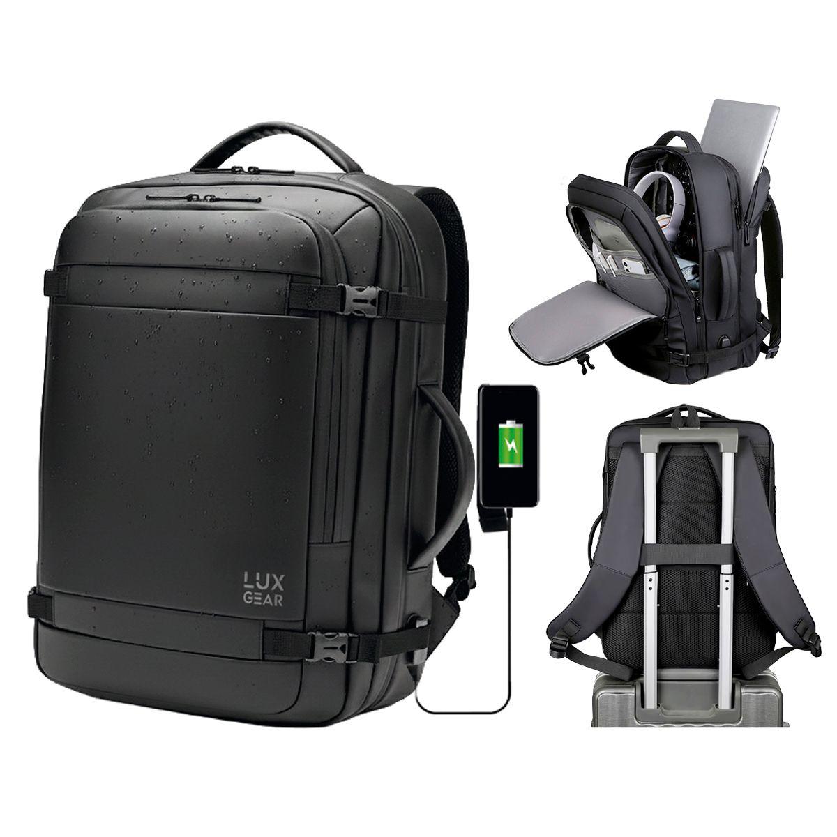 Mochila De Viaje 900D Luxgear Notebook Cabina 28 Litros-0