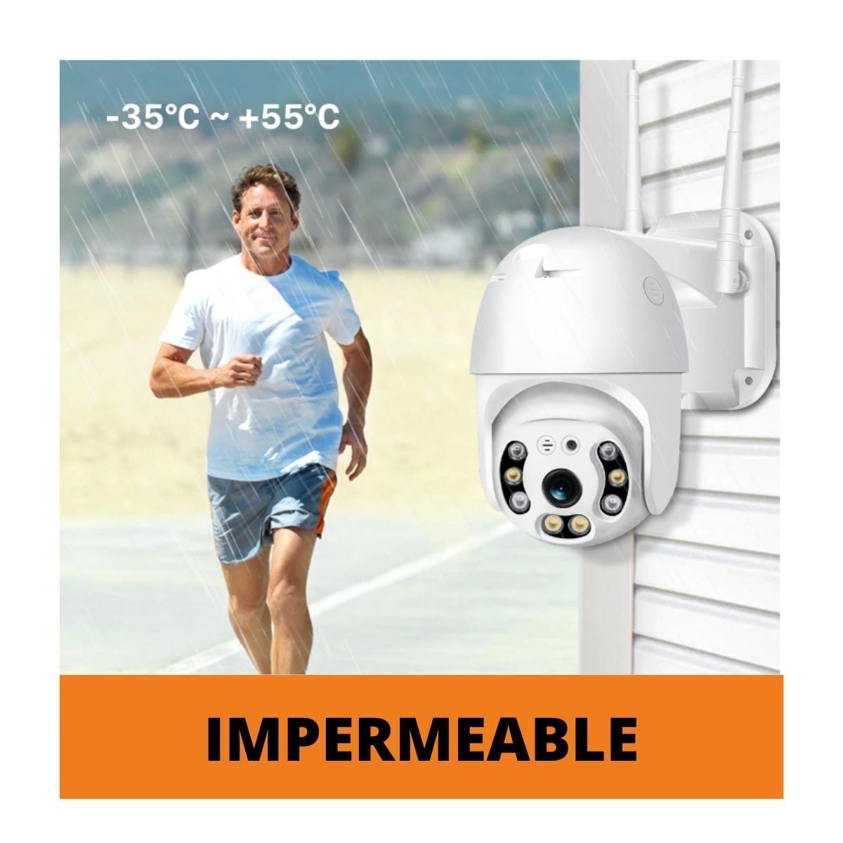 Pack x3 Camara De Seguridad IP WIFI Inalambrica Exterior-4