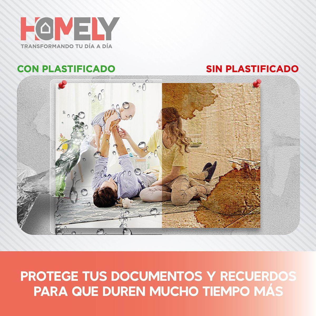 Termolaminadora Plastificadora Homely + Accesorios + Laminas-7