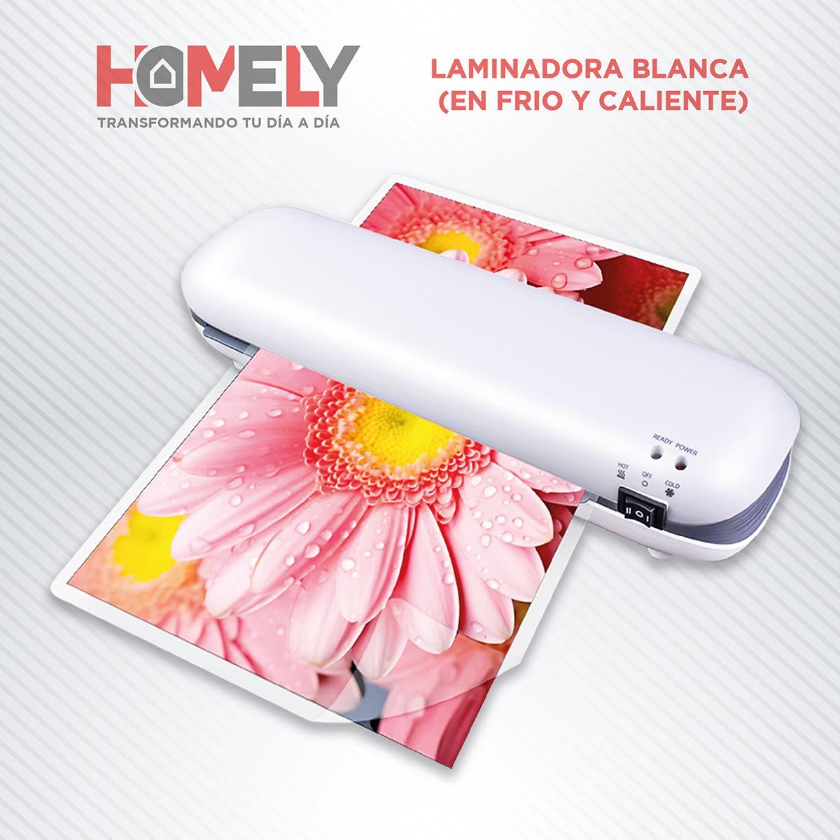 Termolaminadora Plastificadora Homely + Accesorios + Laminas-9