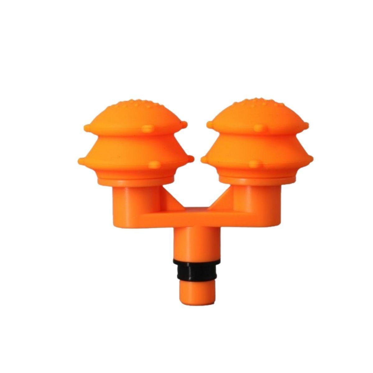 Cabezal Masaejador Espalda Doble Pistola Masajeadora Howell-0