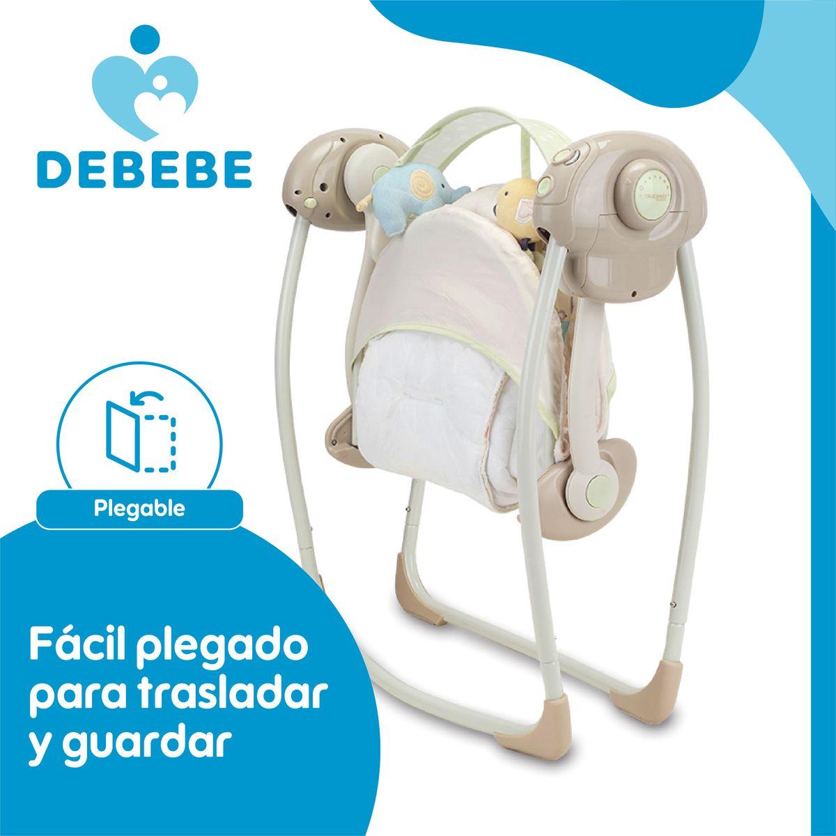 Silla Mecedora Eléctrica Nido BabyNest SwingIt Musica Luces-6