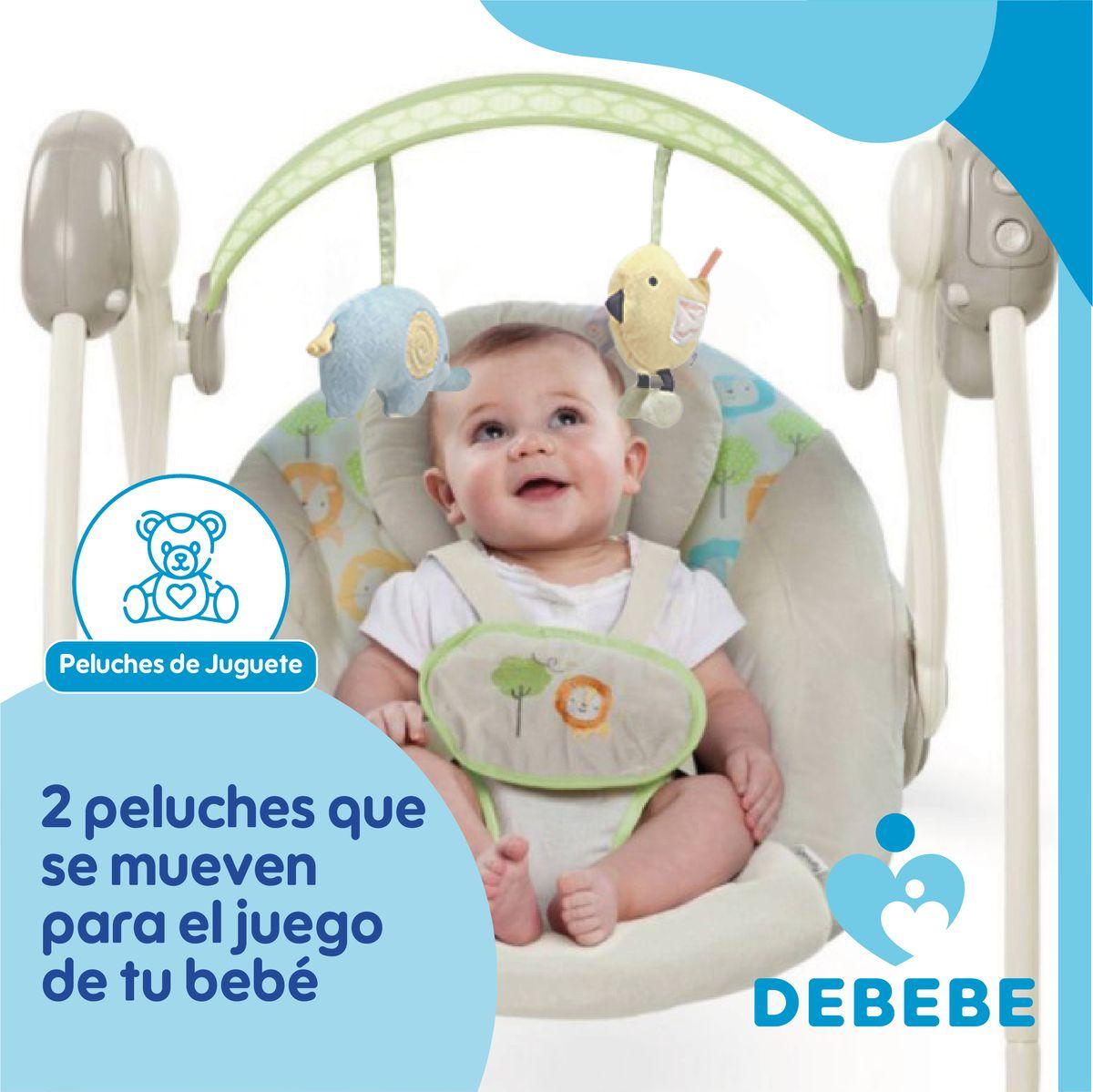 Silla Mecedora Eléctrica Nido BabyNest SwingIt Musica Luces-7