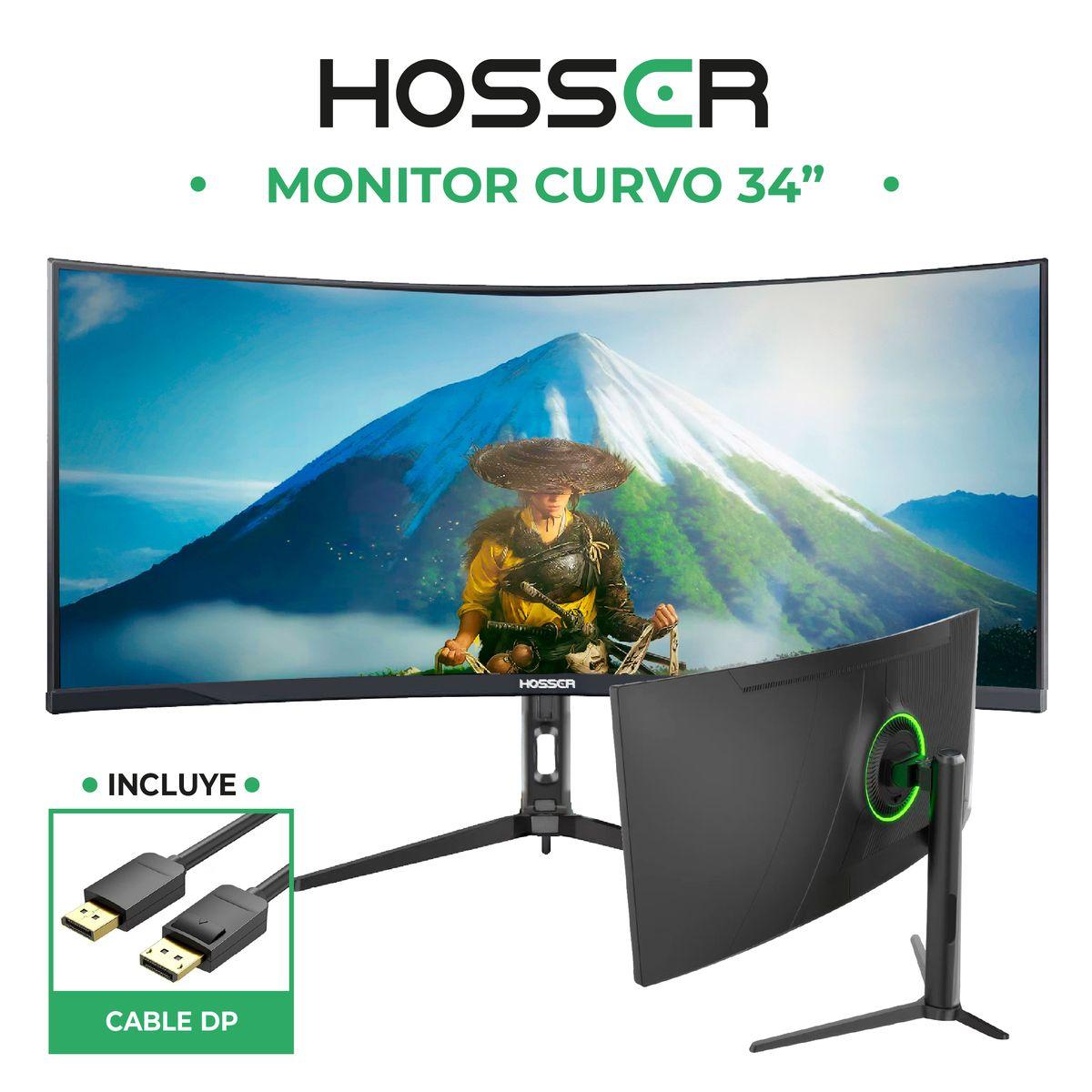 Monitor Gamer Curvo 32 Pulgadas Hosser FHD Gaming Monitor-4