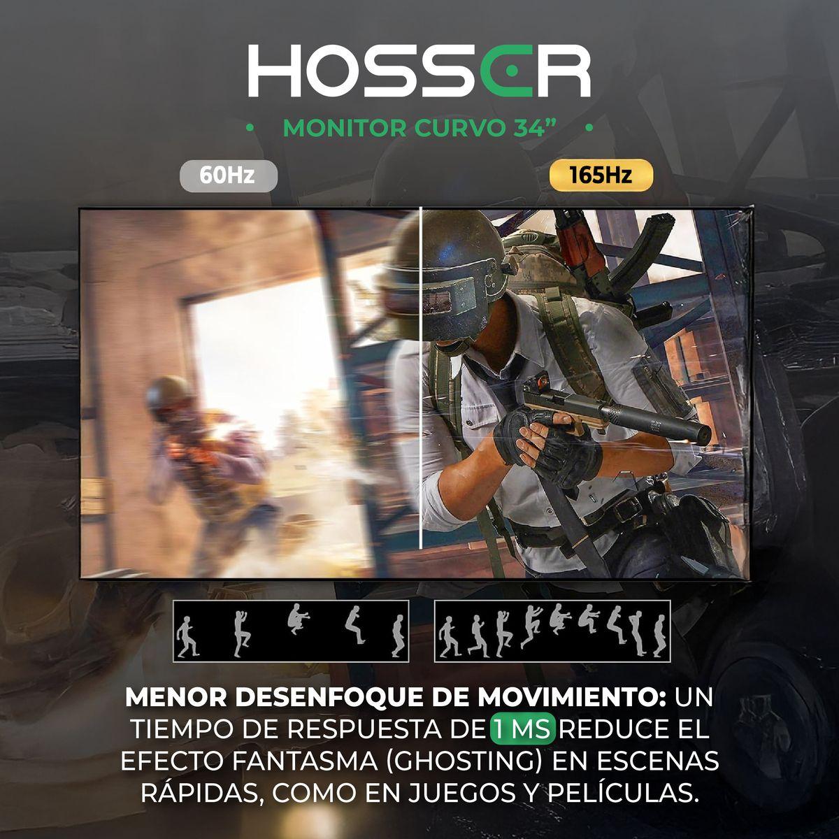 Monitor Gamer Curvo 32 Pulgadas Hosser FHD Gaming Monitor-7