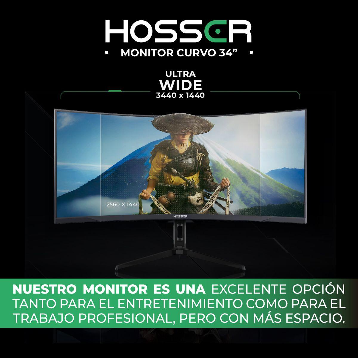 Monitor Gamer Curvo 32 Pulgadas Hosser FHD Gaming Monitor-8