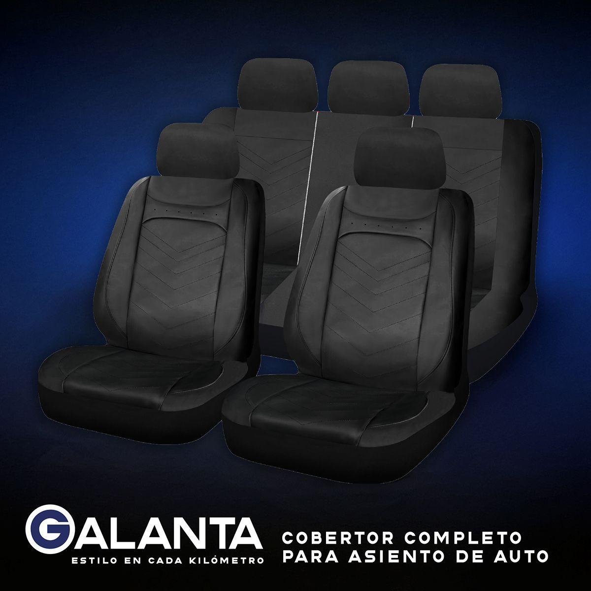 Funda Cubre Asiento Galanta Luxury negro 4.8mm 18D foam-8