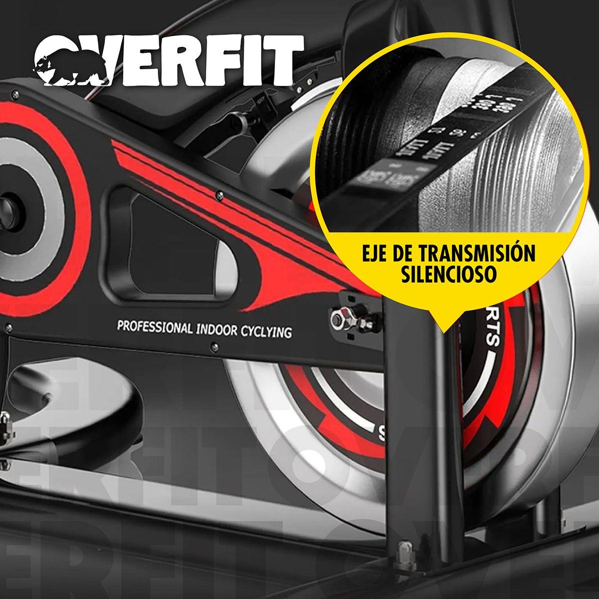 Bicicleta de Spinning Pro Overfit Estática Fitness Gym-5