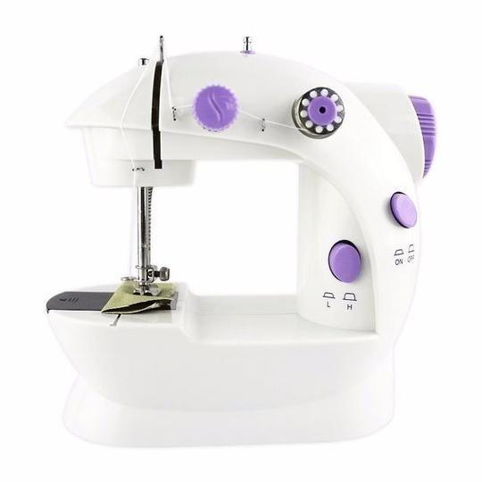 Máquina de Coser Eléctrica Portátil Mini Con Pedal-1