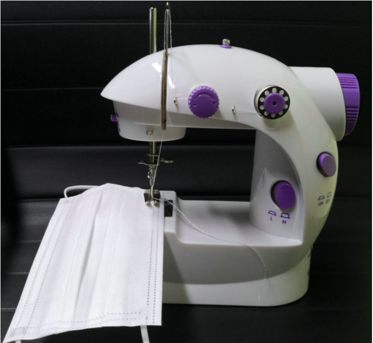 Máquina de Coser Eléctrica Portátil Mini Con Pedal-6