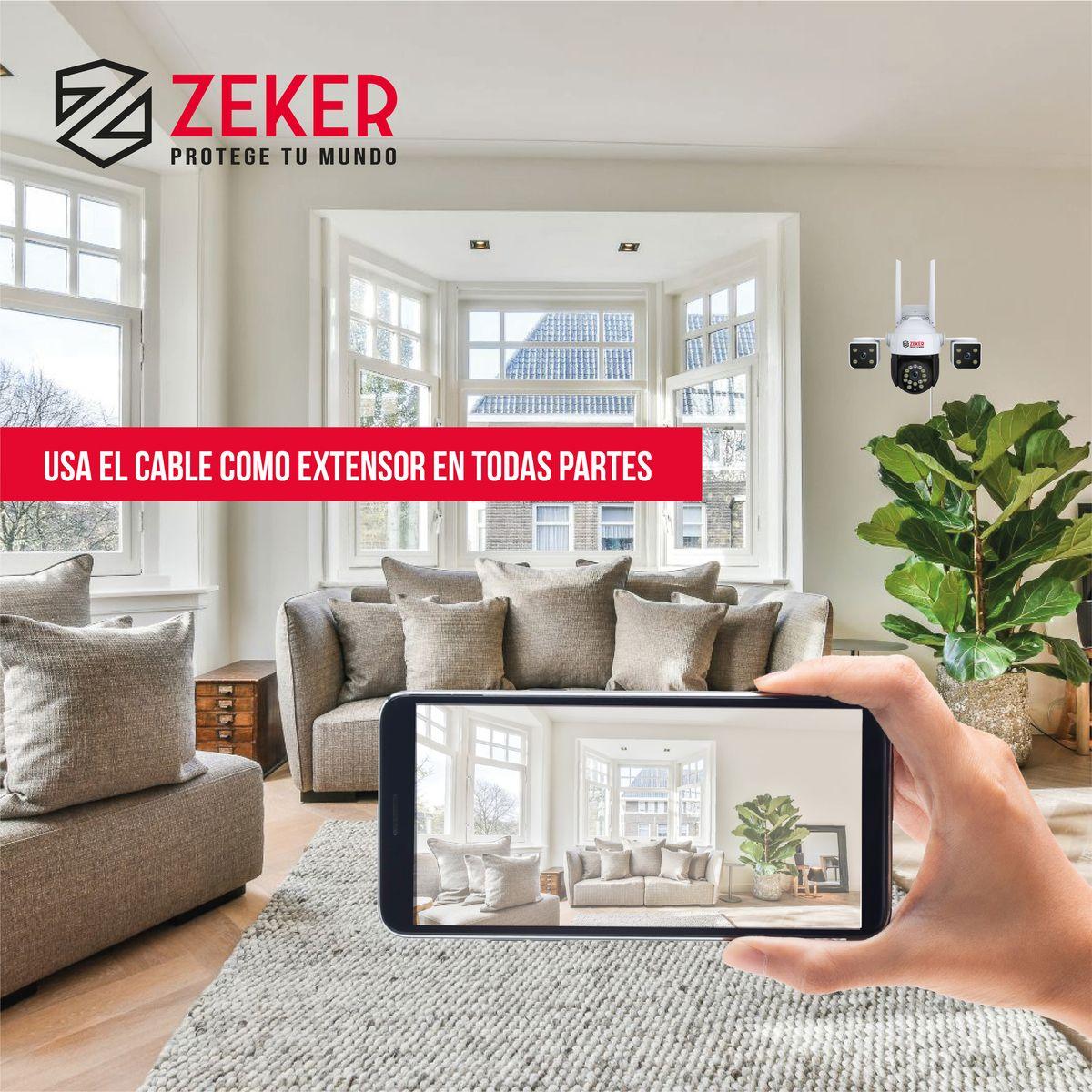 Cable Camara Seguridad Zeker Dual Extensor 10M Dc + Ethernet-6