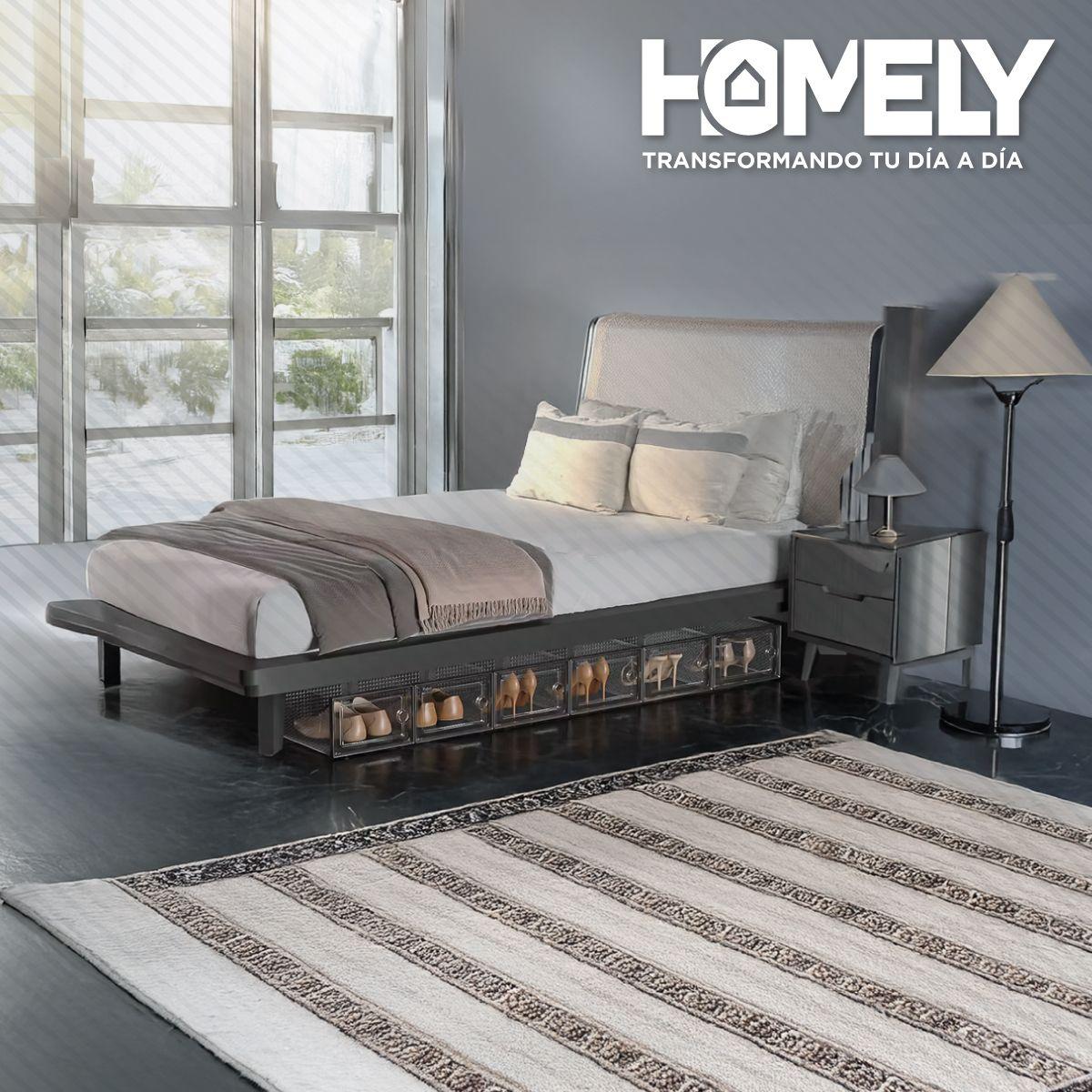 Caja Organizador de Zapatos Homely Zapatero Apilable Set X4-9