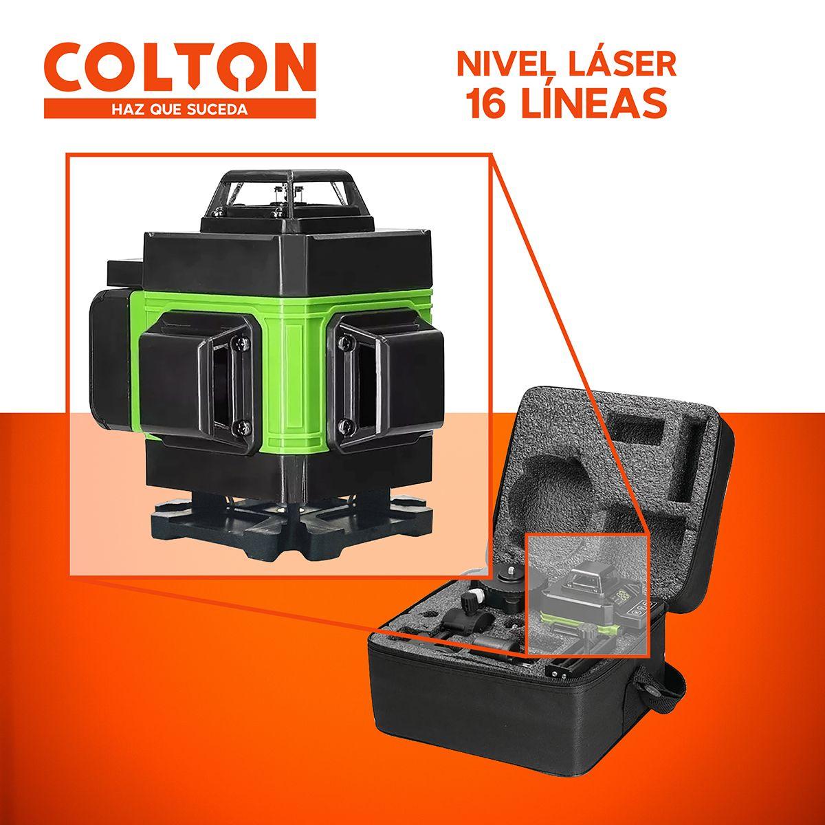 Nivel Láser 16 Líneas Watson Nivel Automático + Trípode-6