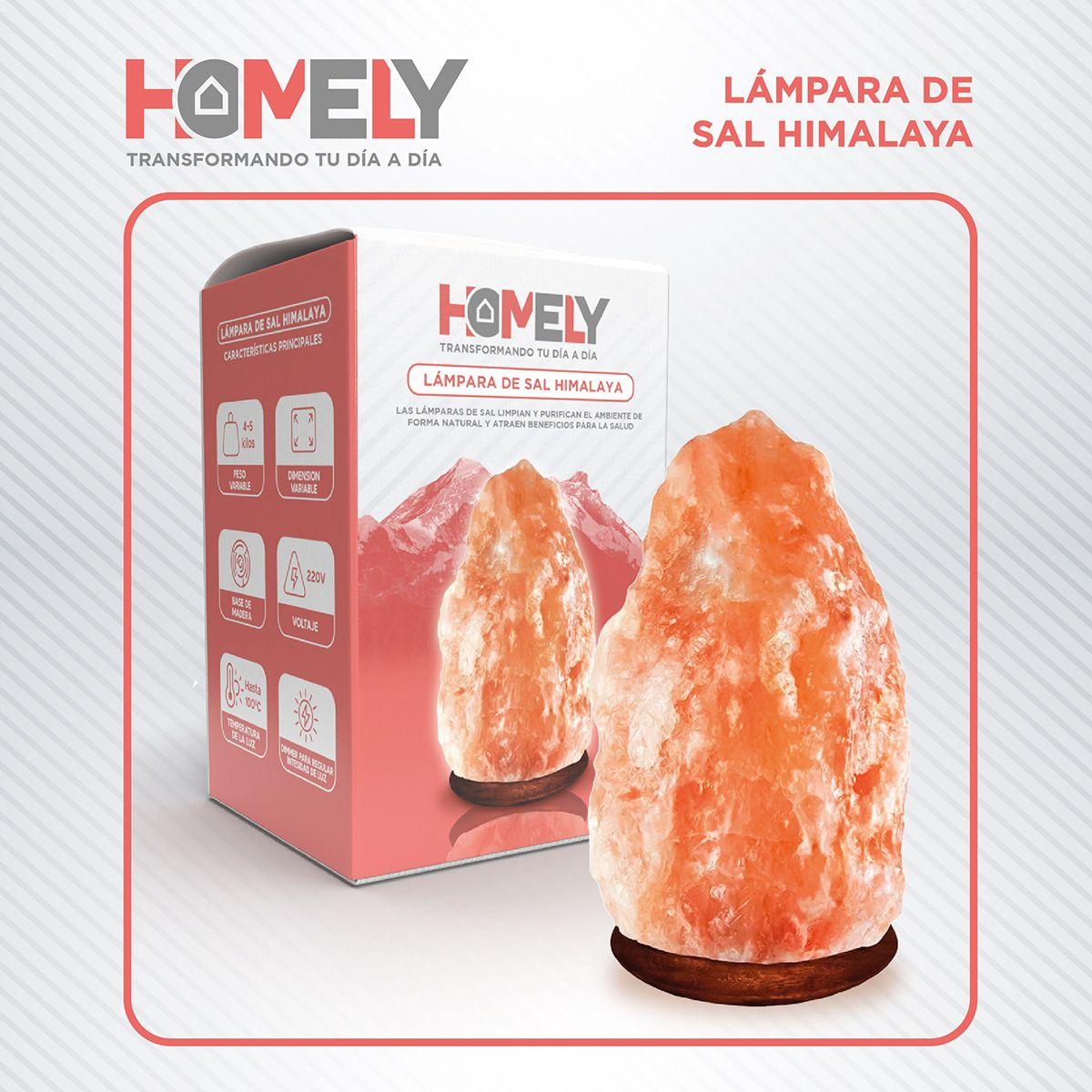 Lámpara de Sal Himalaya 4-5 kg Homely Intensidad Regulable-7