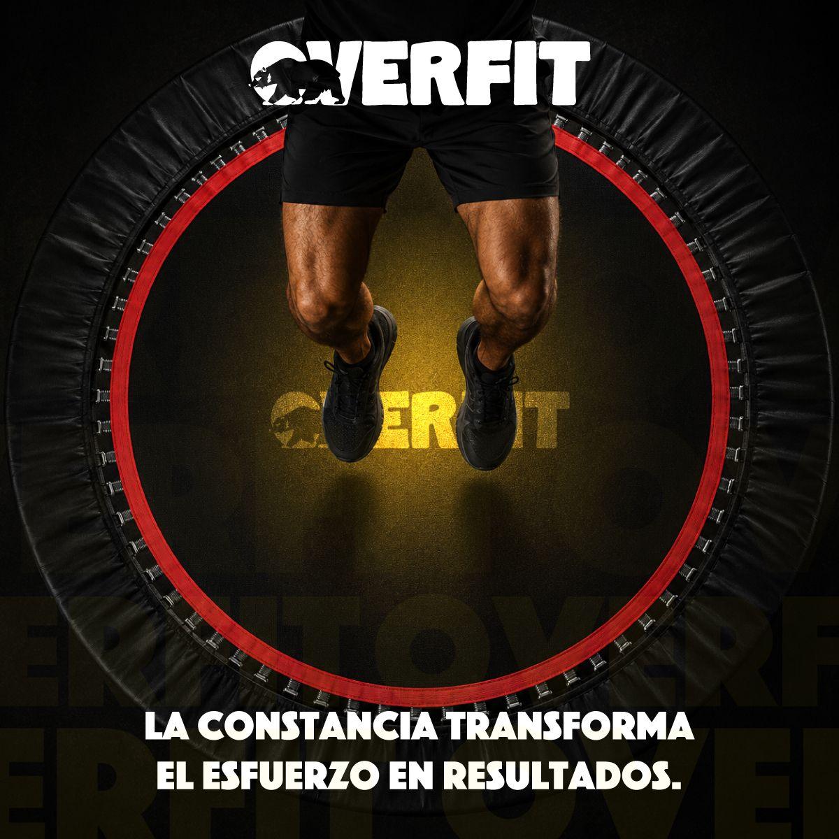 Trampolin Aerobicos Overfit Ejercicio Fitness Yoga Negro-9