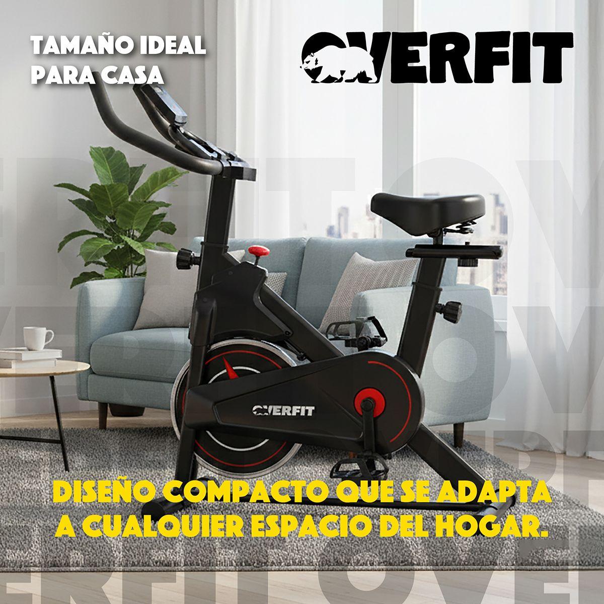 Bicicleta de Spinning Pro Overfit Estatica Fitness Gym 4 kg-7