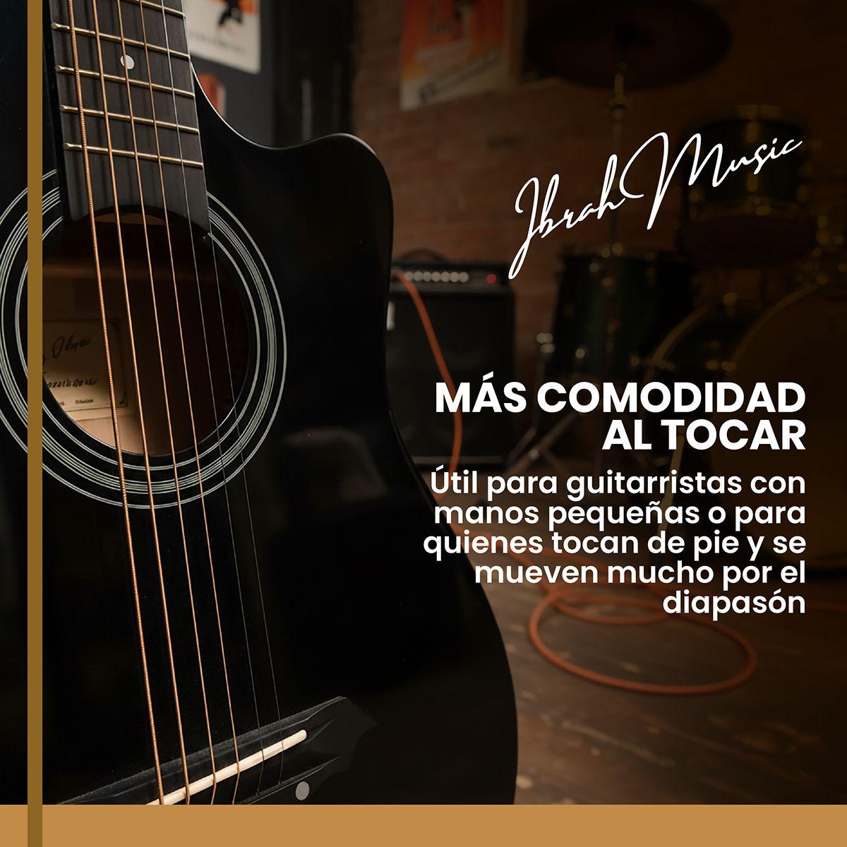 Guitarra Acustica Cutaway Ibrah Music 38 plgds + accesorios-5