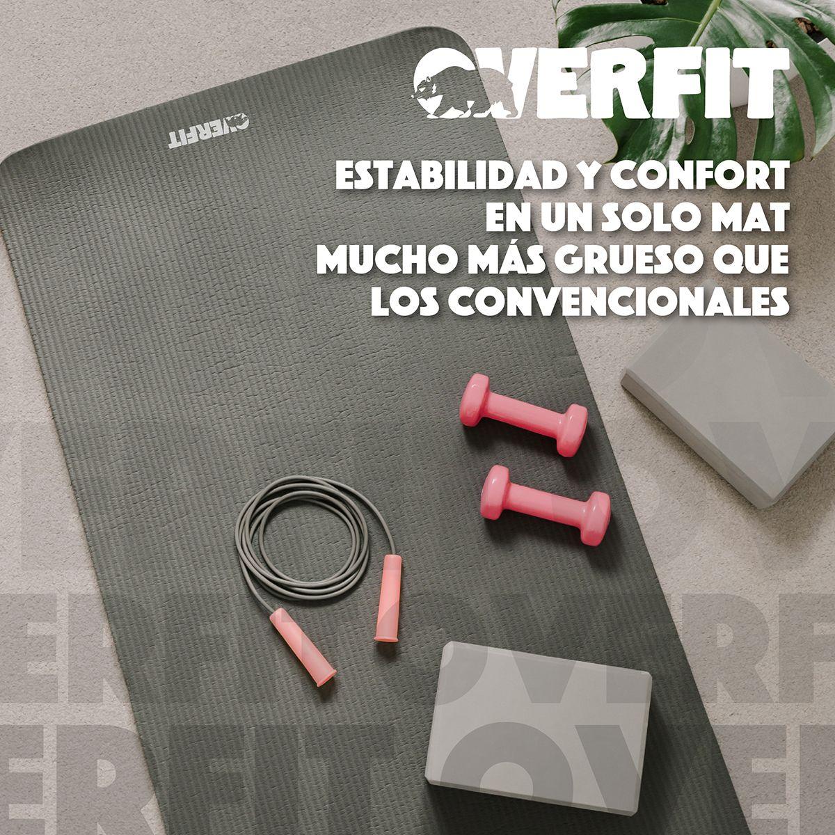 Mat Yoga Nbr 15mm Overfit Ejercicio Alfombra Antideslizante-8