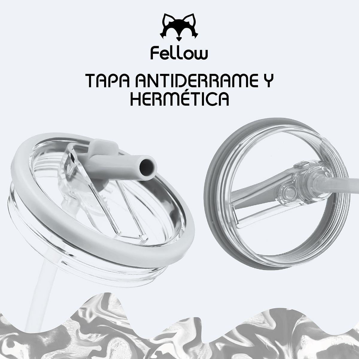 Vaso Termico 1.2Lts Electra By Fellow Mug Tumblr + Bombilla-2