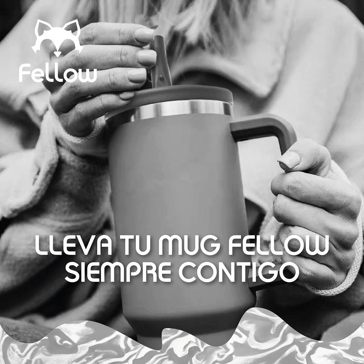 Vaso Termico 1.2Lts Electra By Fellow Mug Tumblr + Bombilla-6