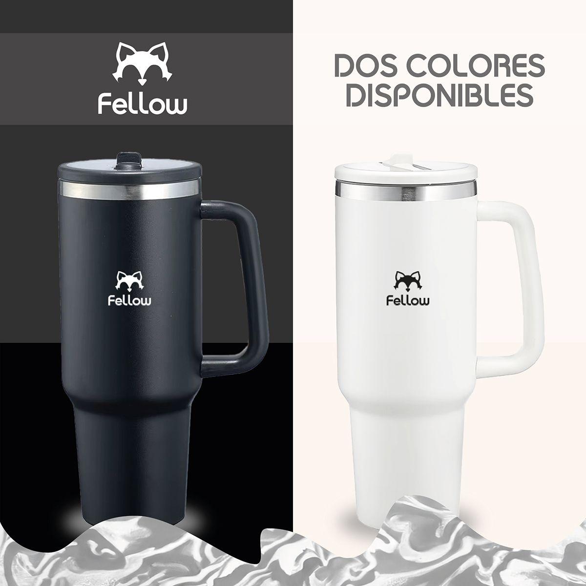Vaso Termico 1.2Lts Electra By Fellow Mug Tumblr + Bombilla-8