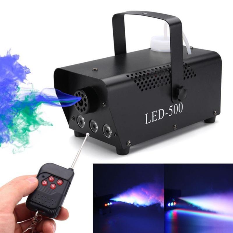 Maquina de Humo Cascada Niebla Portatil Control Remoto 600W-5
