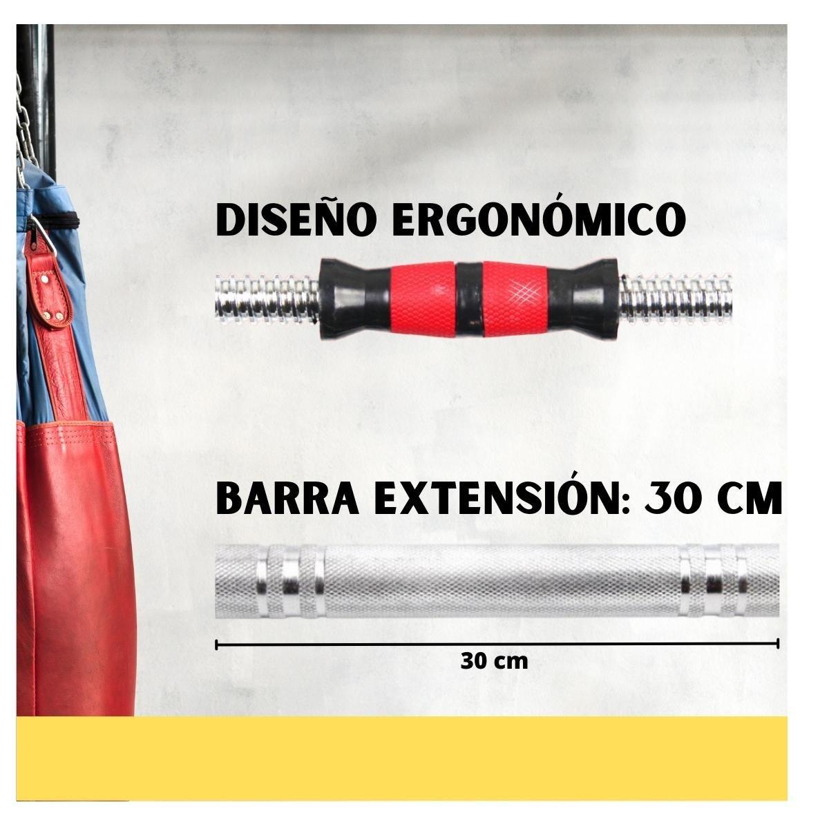 Set Mancuernas 20 Kg Cromadas Kit Mancuernas Profesional-2