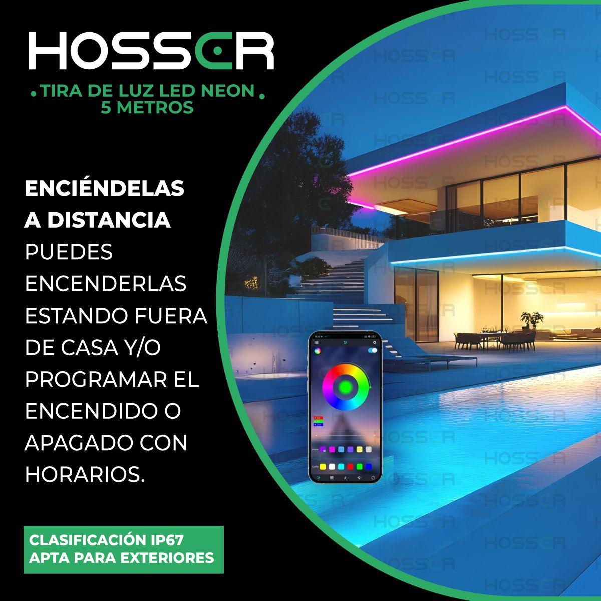 Tiras Luces Led Neon Hosser Cinta Led Rgb 5 Mt Flexible Tuya-3