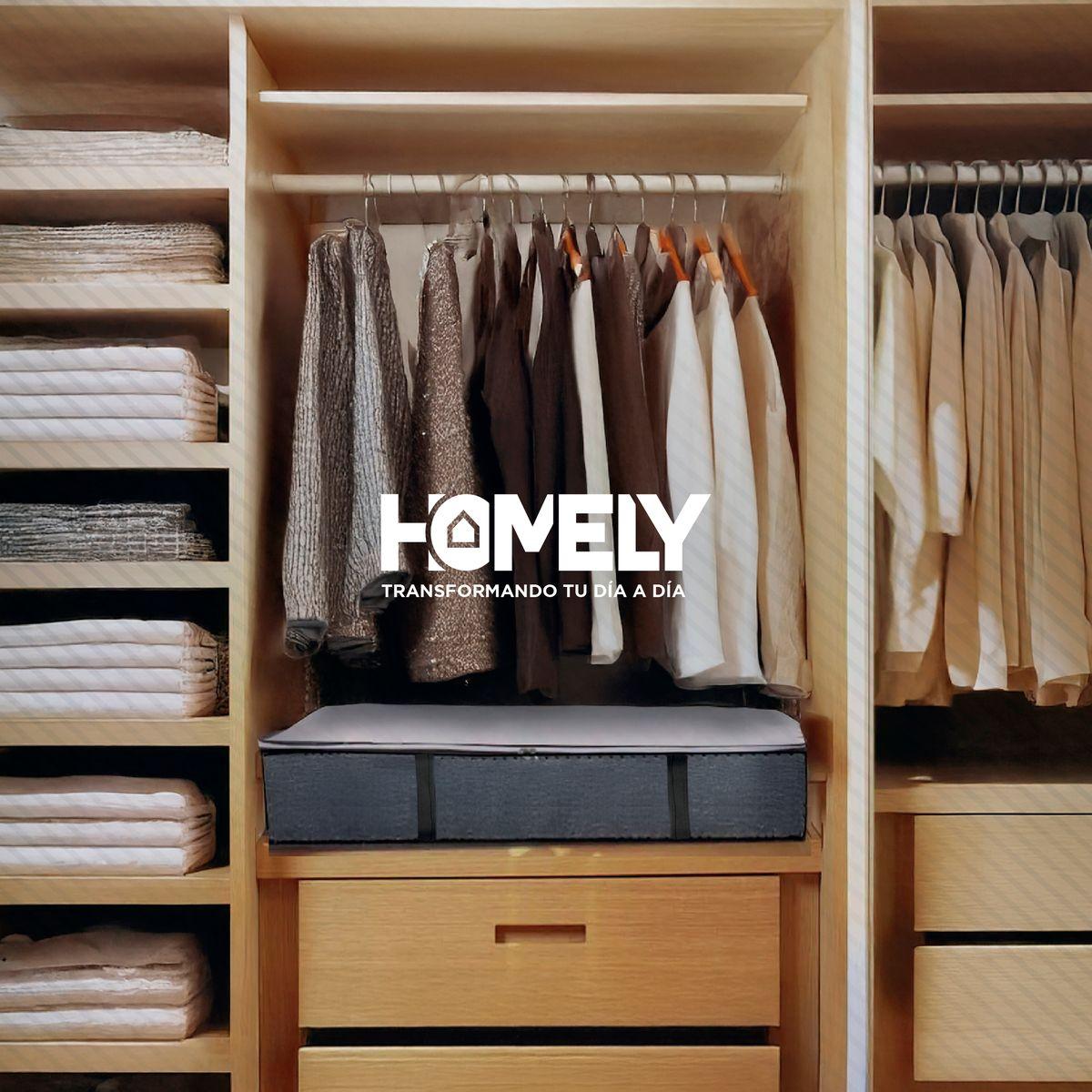 Bolsas Organizadoras Bajo Cama Homely Contenedor 90L Set X2-7