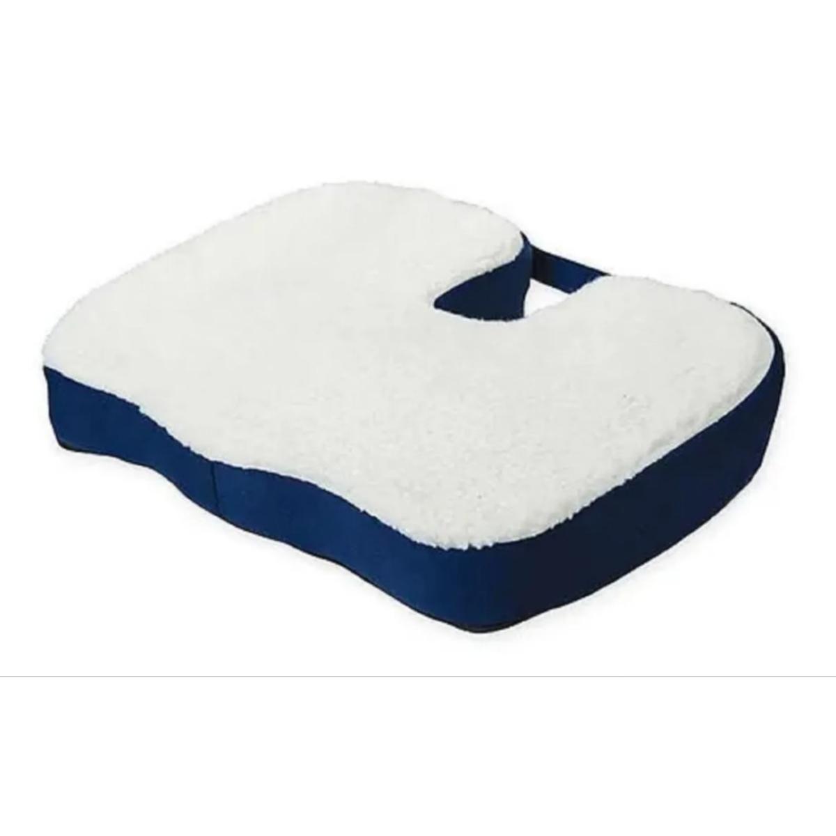 Cojín Viscoelástico Lumbar Coxis Para Sentarse De Gel-0