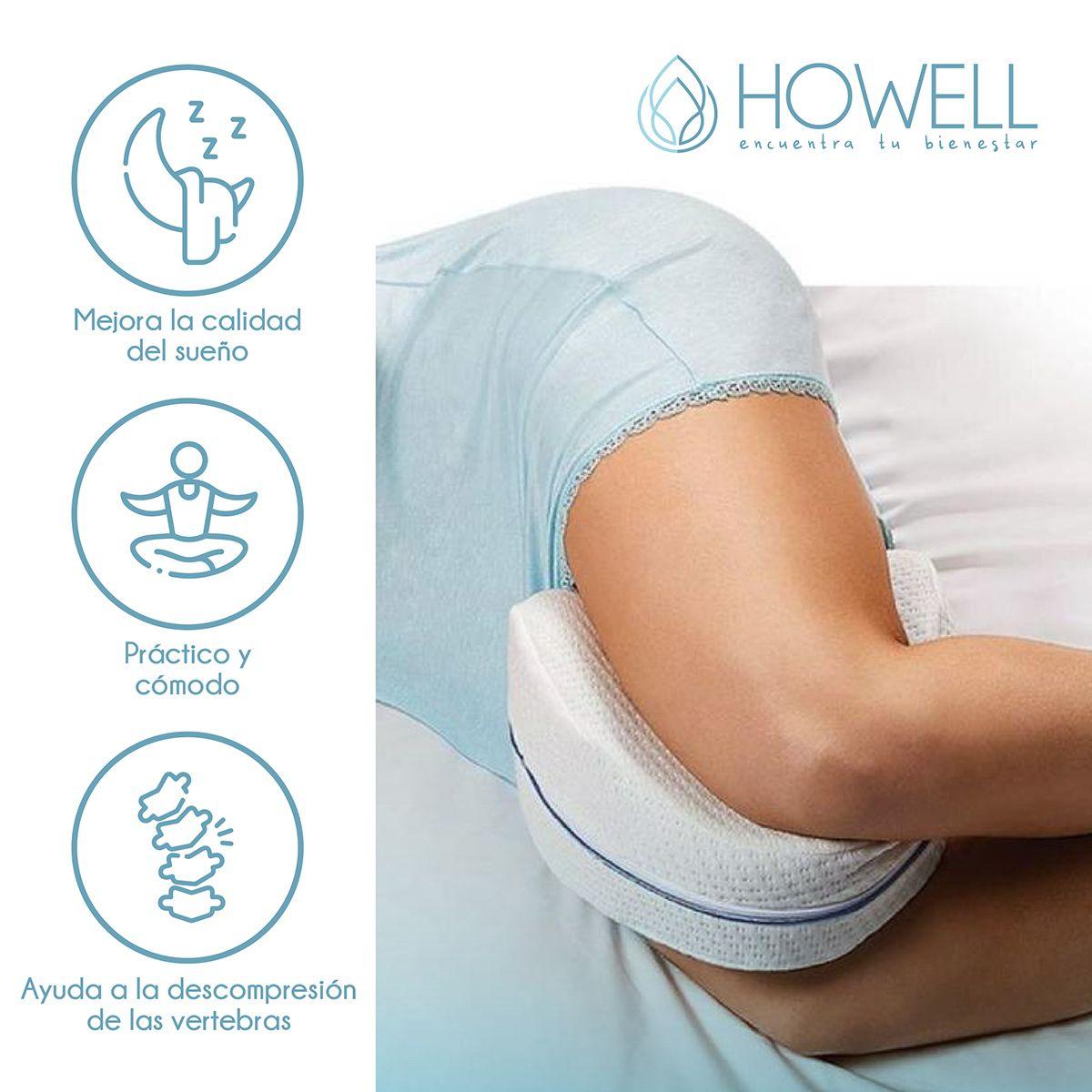 Pack X2 Almohada Memory Para Piernas Cojín Ortopédico Memory-2