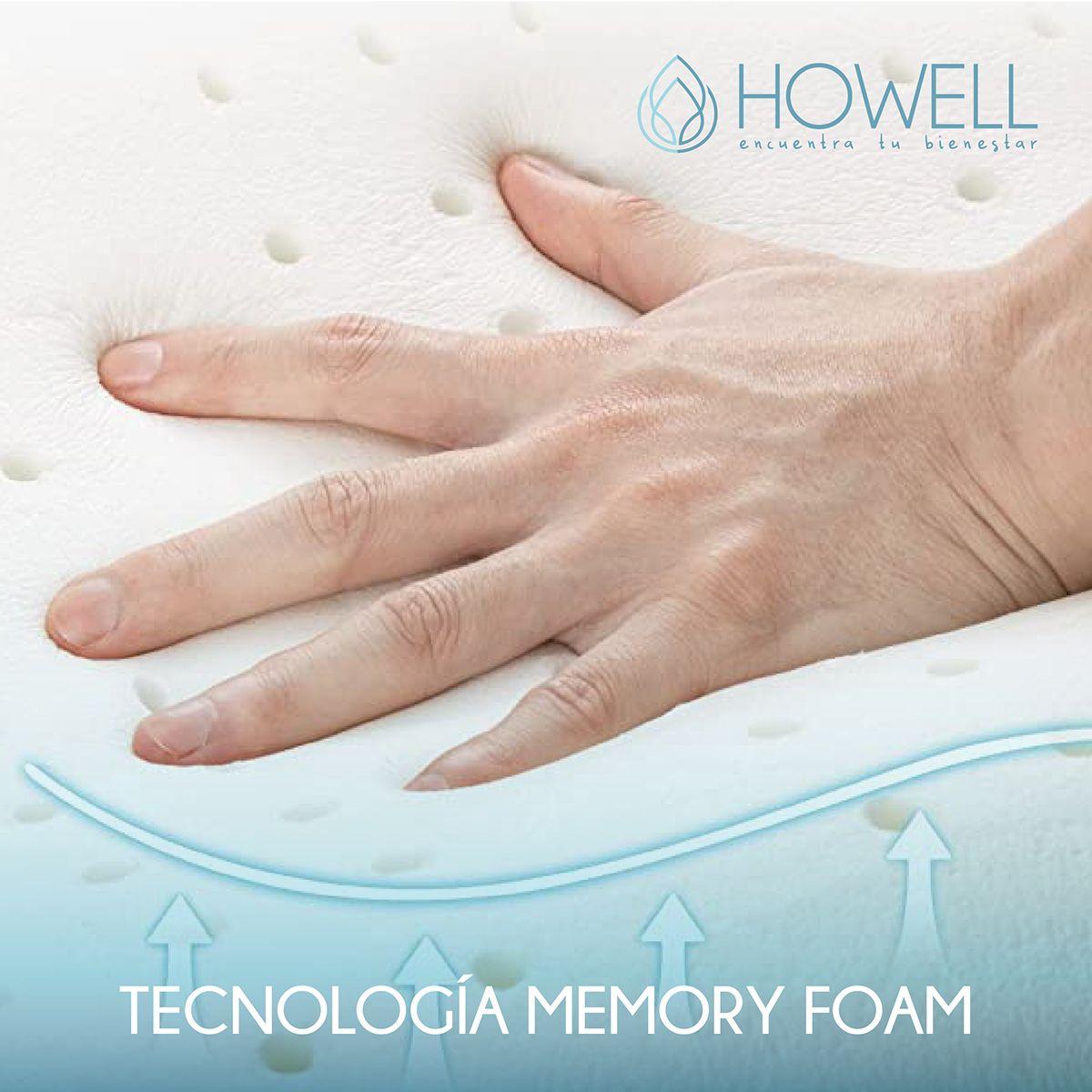 Pack X2 Almohada Memory Para Piernas Cojín Ortopédico Memory-7