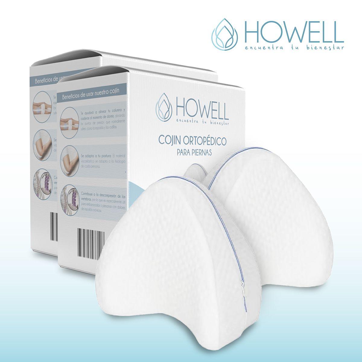 Pack X2 Almohada Memory Para Piernas Cojín Ortopédico Memory-9