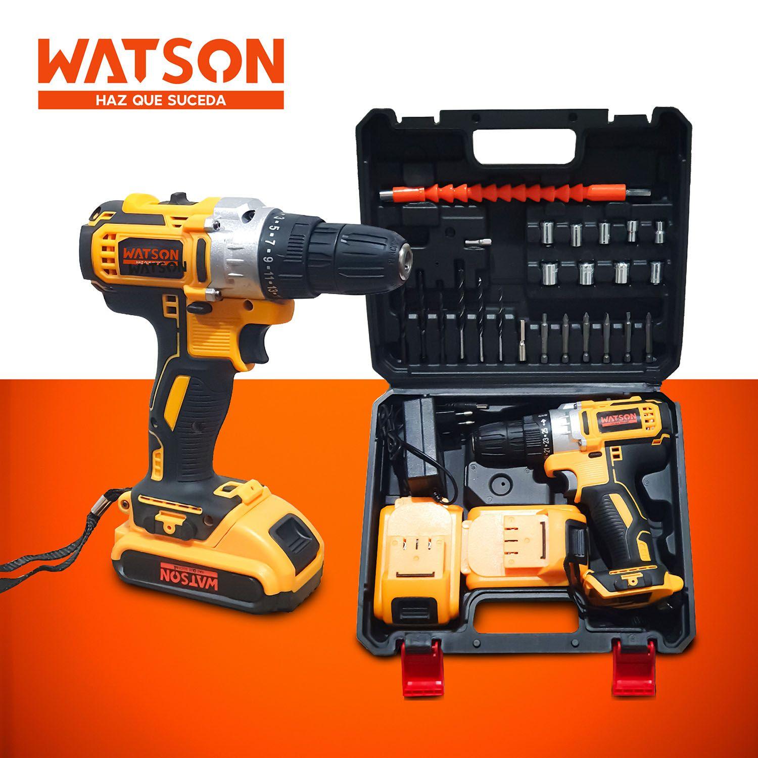 Taladro Inalámbrico Watson 36V + 2 Baterías + Accesorios-2