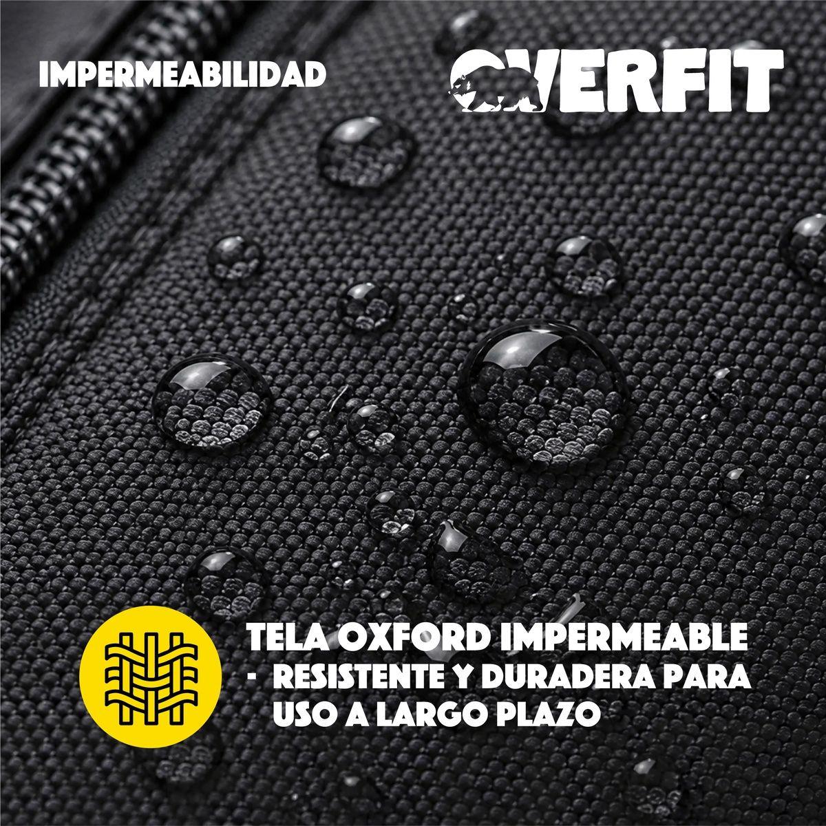 Bolso Deportivo Duffel Gym 3 en 1 Overfit Oxford Impermeable-6