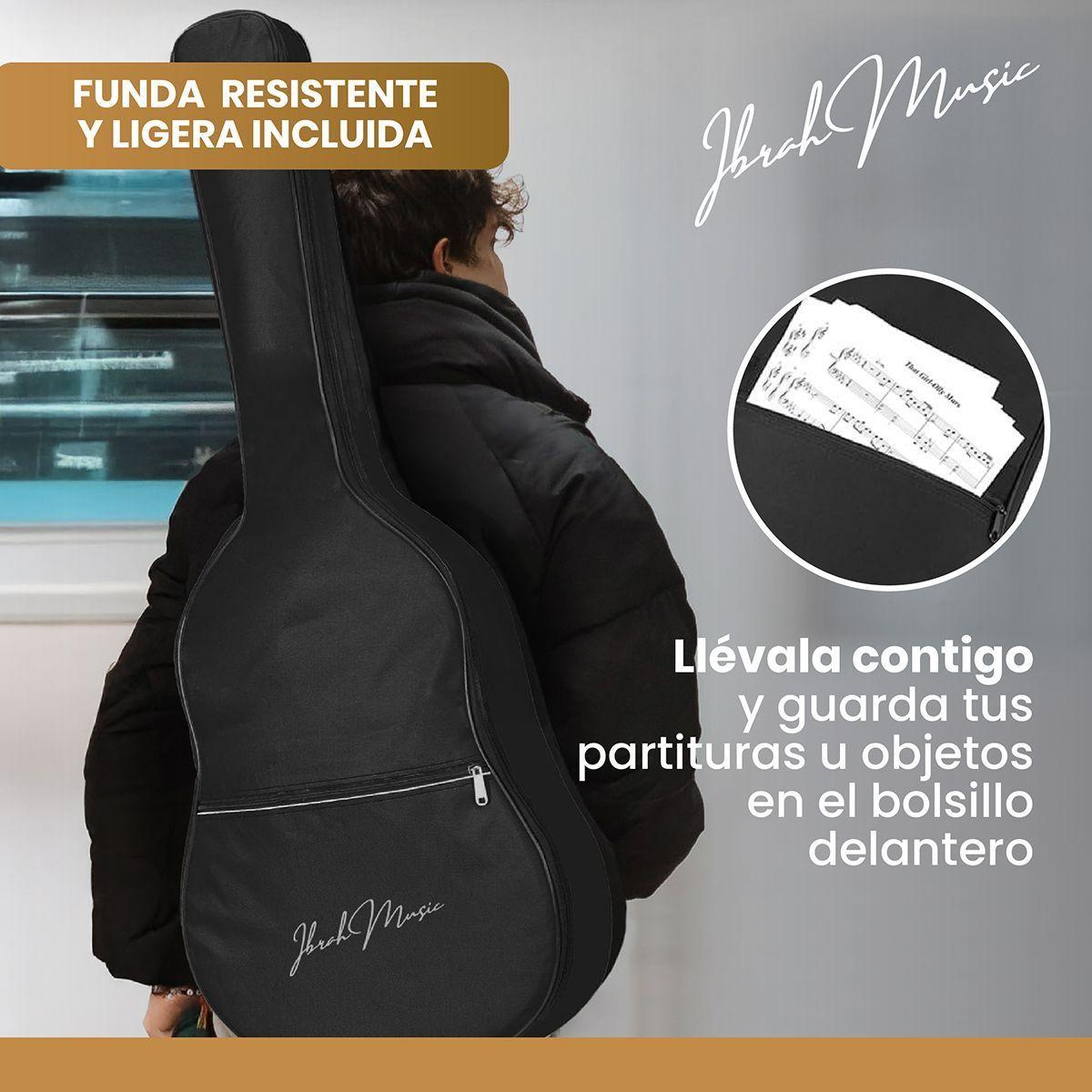 Guitarra Electroacustica De 41  Ibrah Music Con Eq -8