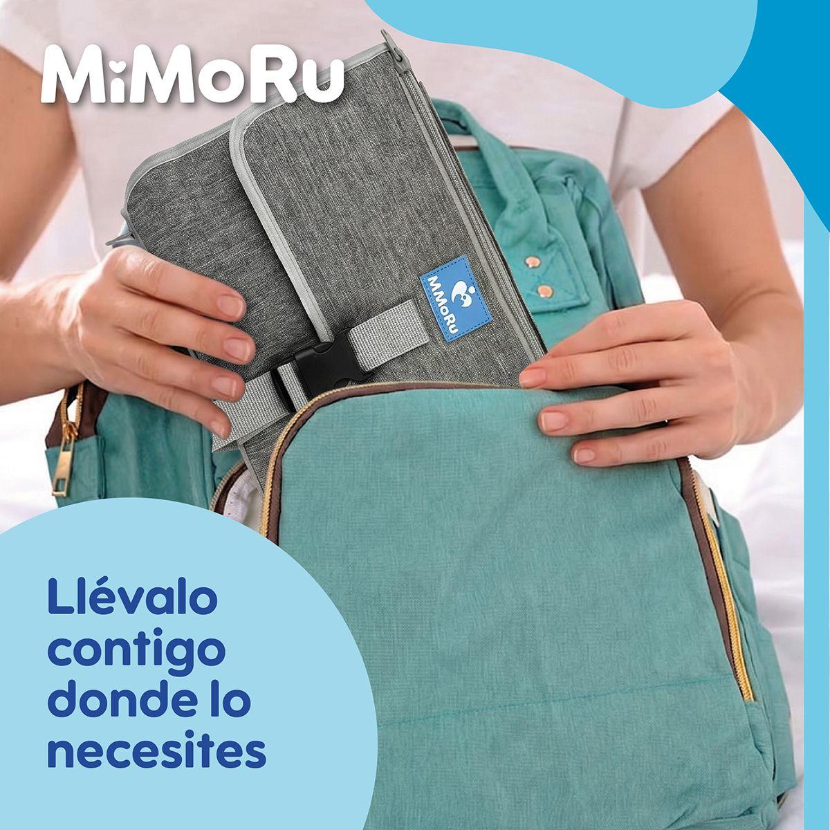 Mudador Portatil Bebe Impermeable Mimoru Para Cambiar Pañales Plegable-8