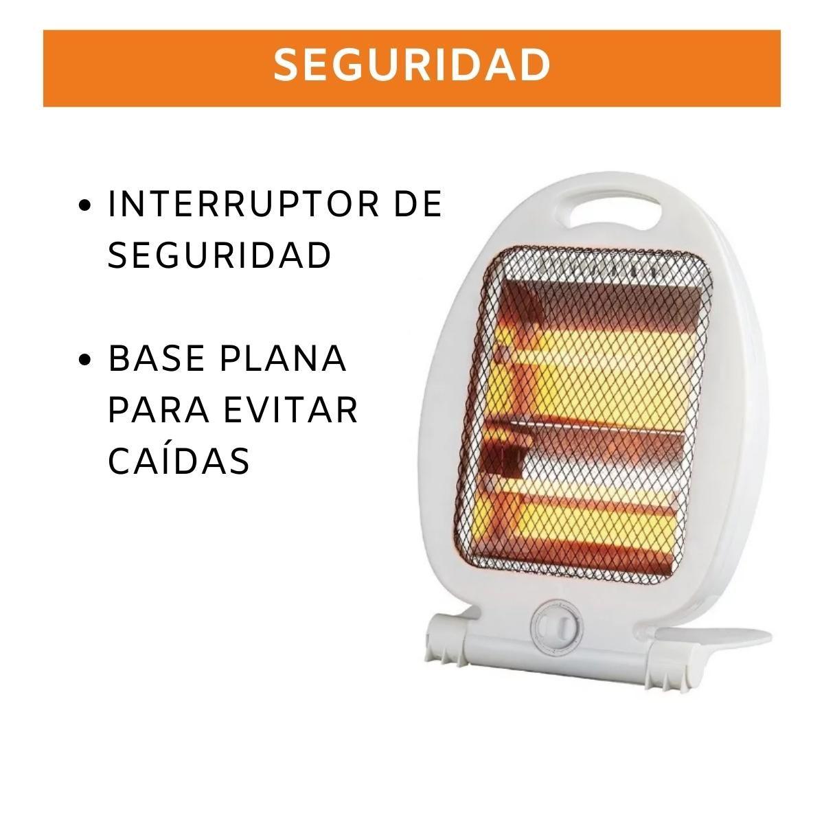 Termoventilador Calefactor Portatil Electrico 800W-1