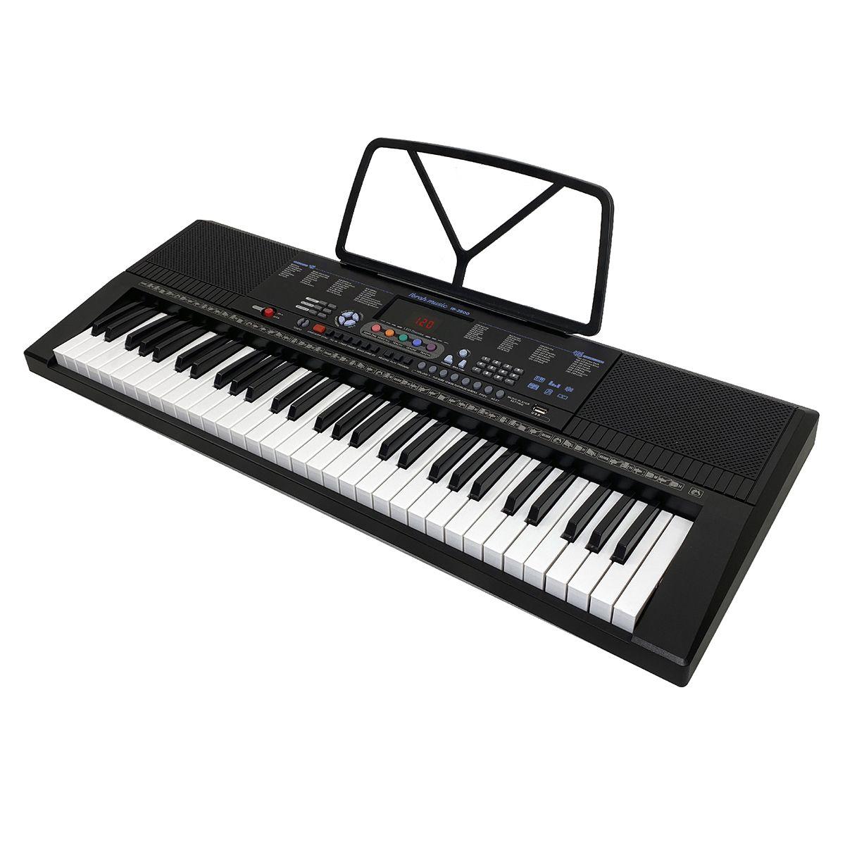 Piano Eléctrico Yongmei 61 Teclas Teclado Musical USB-3