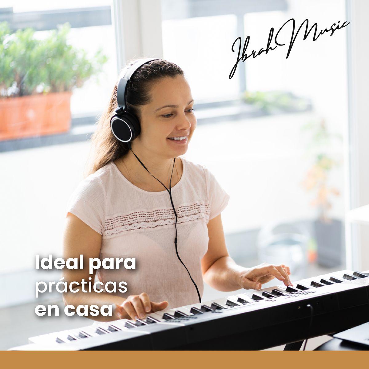 Piano Eléctrico Yongmei 61 Teclas Teclado Musical USB-5