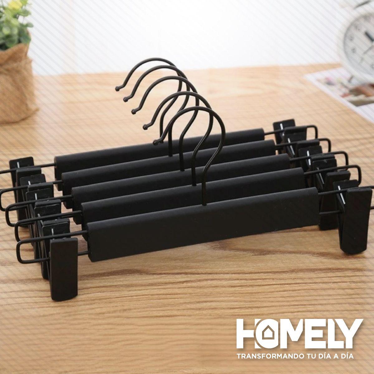Colgadores De Pinza Para Pantalon Homely Ganchos Ropa 30 U-7