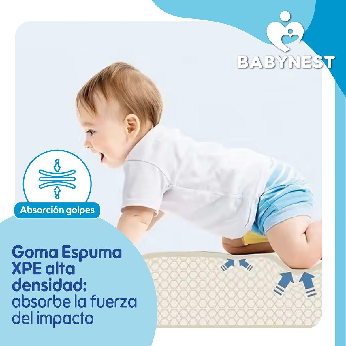 Alfombra Antigolpes Bebe Plegable BabyNest 180x190x1 Jirafa-5