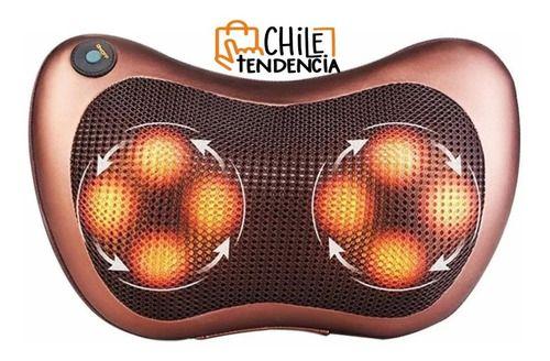 Cojín Masajeador Almohada Auto Relajación Spa Espalda Cuello-4