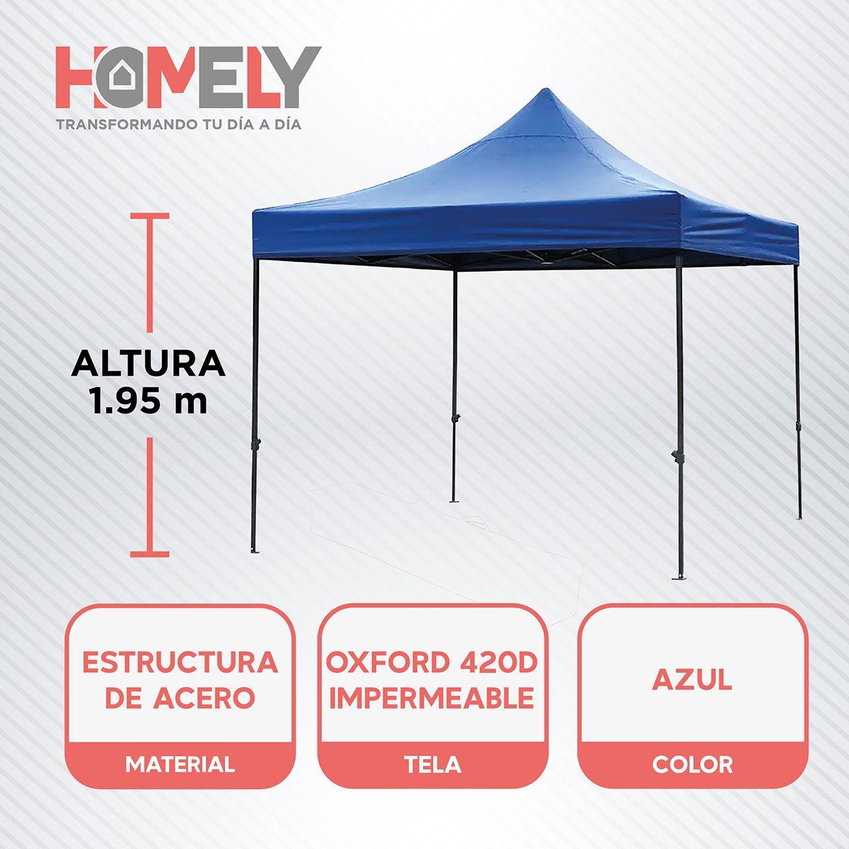 Toldo Plegable 2x2 Impermeable Retractil Araña-2