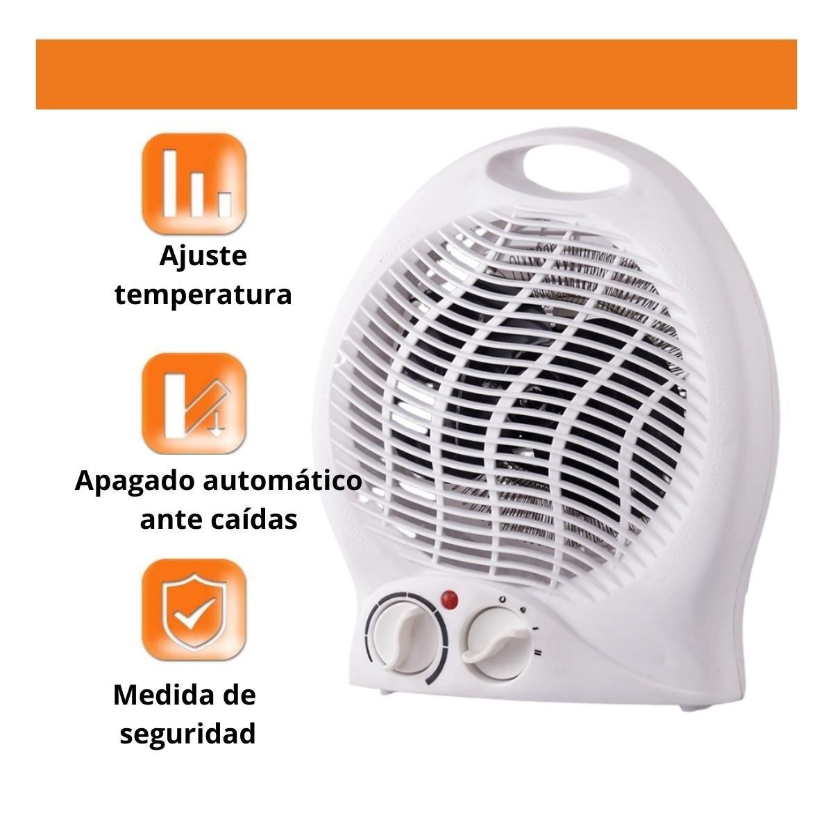 Termoventilador Electrico Calefactor Portatil 2000W-2