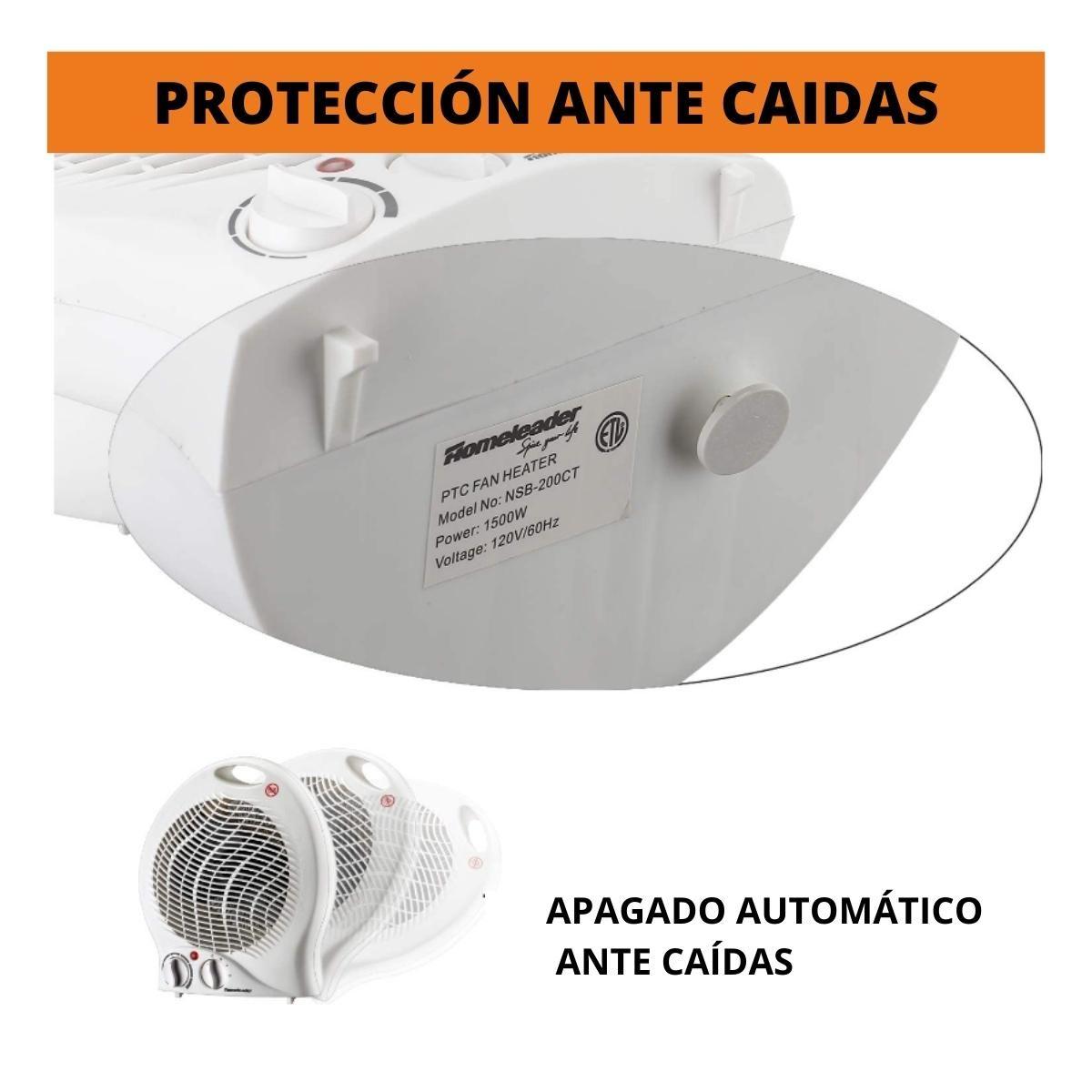 Termoventilador Electrico Calefactor Portatil 2000W-4